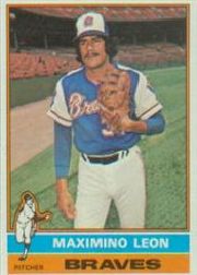 1976 Topps Baseball Cards      576     Maximino Leon